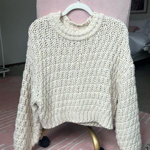 Cozy Creme Sweater